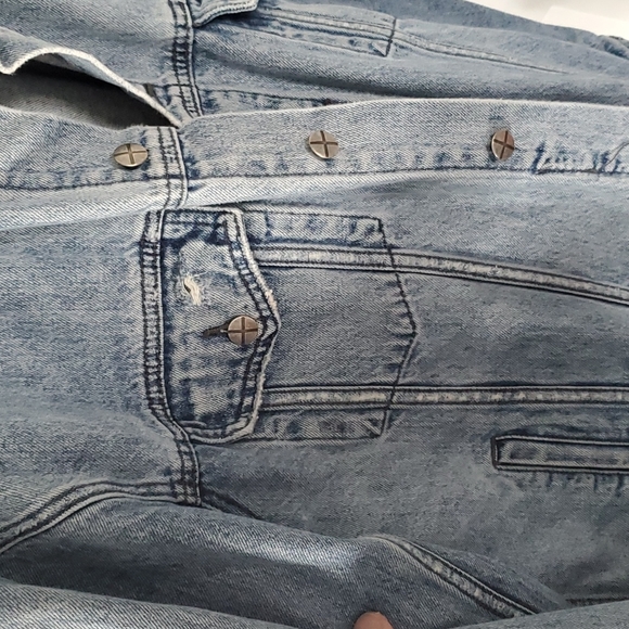 Kusbi Mens Denim  Jean Jacket - Picture 5 of 9